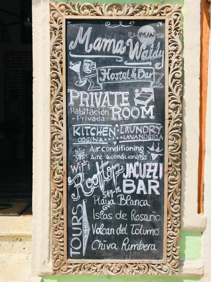 Casa Mama Waldy Hostel Cartagena Exteriér fotografie